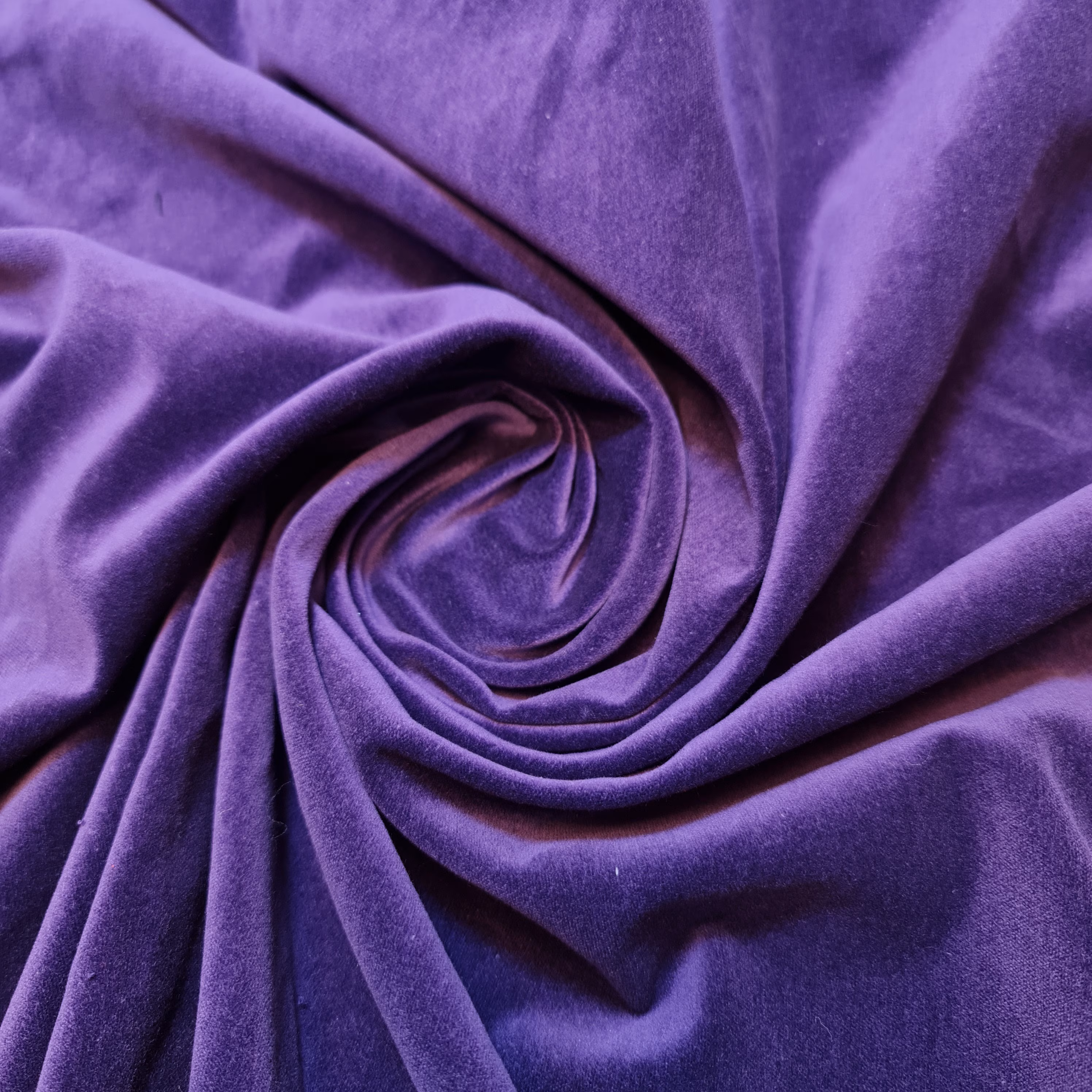 Velour premium textile fabric